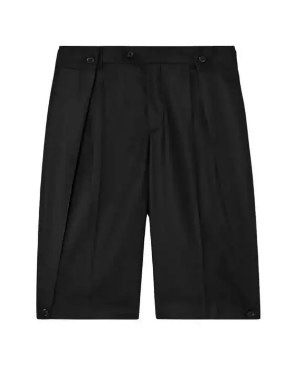 BETTTER
Bibi layered wool-blend shorts